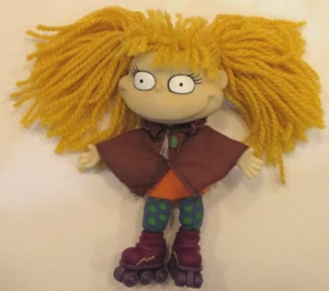 Poncho Patines Angelica Pickles Nickelodeon Rugrats Muñeca 5" Juguete 1997 - Imagen 1 de 7