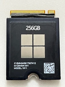Model 1911 256GB NVMe M.2 2230 PCIe 3 x4 SSD For Microsoft Surface Laptop Pro X - Picture 1 of 6