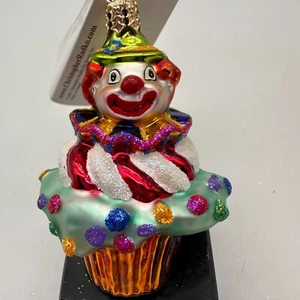 Christopher Radko Kup Kake the Clown Gem 2002 adorno de 2,5" 02-0396-0 - Imagen 1 de 14