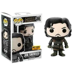 ¡POP! Juego de Tronos Jon Snow Castle Negro #26 Hot Topic Excl F - Imagen 1 de 1