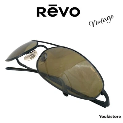 REVO occhiali da sole 3022 001/Y3 RAREVINTAGE sunglasses POLARIZED PHOTO ItalyCE - Imagen 1 de 4