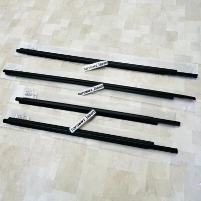 OEM Toyota Scion 04-06 XA Puerta Vidrio Exterior Restricción Delantera Trasera Juego Genuino Foto 1 de 4