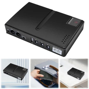 DC1018L Mini tragbare USV-Notstromadapter 5 V 9 V 12 V für WLAN-Router (EU) - Bild 1 von 12