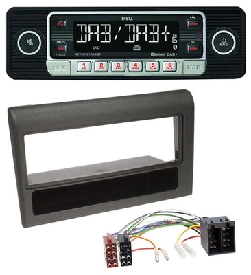 Dietz USB DAB MP3 Bluetooth Autoradio für Alfa Romeo 155 Lancia Dedra Delta 1993 - Bild 1 von 4