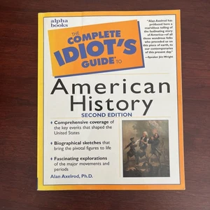The Complete Idiot's Guide Ser.: American History by Alan Axelrod 2000 Paperback - Bild 1 von 3