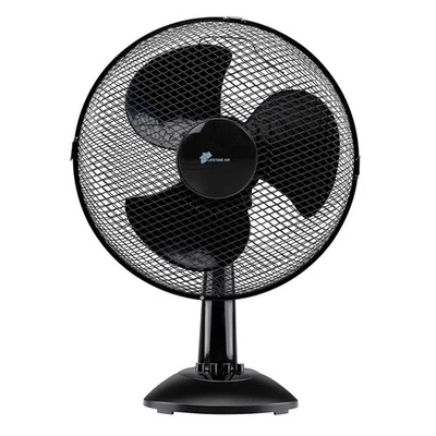 LIFETIME AIR Tischventilator leise Ø30cm Tischlüfter Schwenkfunktion 3 Geschwindigkeitsstufen