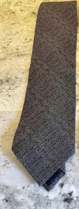 Emporio Armani made in Italy Necktie 57in Gray Brown - Picture 1 of 6