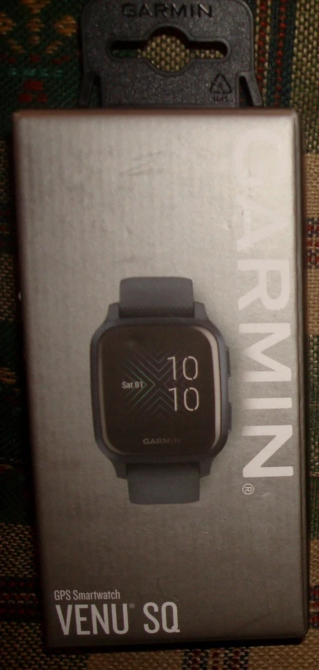Garmin Venu Sq GPS Smartwatch, Shadow Gray NEW - Image 1 of 1