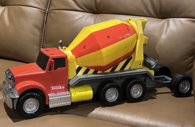 Camión Tonka Vintage - Mezclador de cemento - USADO ¡Leer descripción! Foto 1 de 4