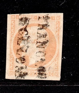 + CACHET ESPAGNOL BARCELONE SUR 40c EMPIRE No16 /  COTE 80 EUROS  / SIGNE / +++ - Picture 1 of 2