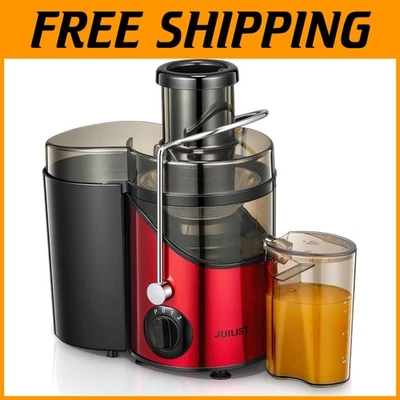 Potente máquina exprimidora de 800 W con cuchillas de acero inoxidable y características de fácil limpieza Foto 1 de 4