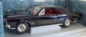 Ertl 1/18 Scale - 7292 1966 Pontiac GTO BLACK - Picture 1 of 3