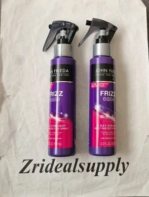 John Frieda Frizz Ease 3 días recto protección contra el calor spray 3,5 fl oz paquete de 2 Foto 1 de 2