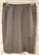 Anne Klein Womens Gray Short Suit Skirt Size 8