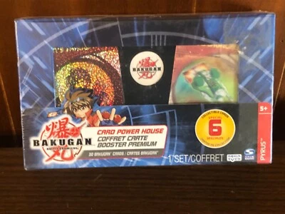 Cartão Bakugan Battle Brawlers Power House Booster Premium 30 cartas Pyrus novo - Imagem 1 de 2