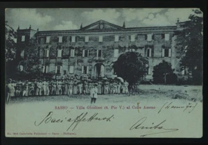 cartolina SASSO - villa ghislieri al colle ameno - Picture 1 of 1