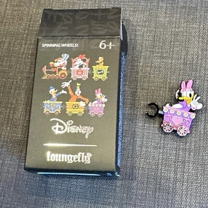 Daisy Duck Mickey Mouse Friends Loungefly Train Mystery Pin Blind Box Disney - Picture 1 of 6