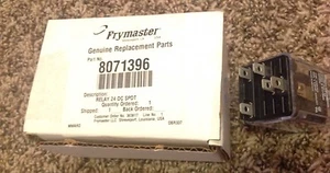 FRYMASTER Relay 24 DC SPDT 8071396 Genuine Replacement Parts - Picture 1 of 5