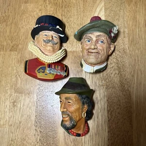 Vintage Bossons Damaged Lot - Beefeater, Jock And Tibetan - Picture 1 of 24