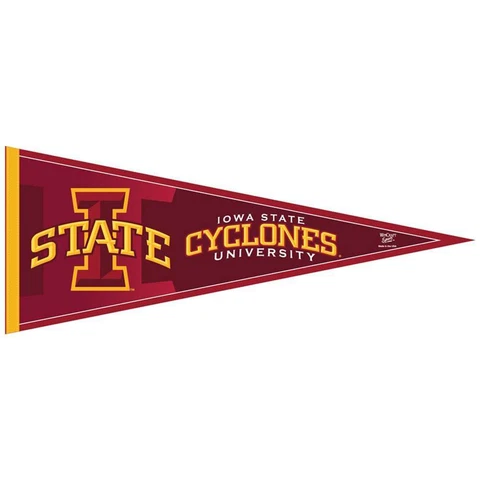 Iowa State Cyclones Pennant 12" X 30" Cover