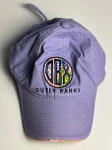 Gorra unisex Outer Banks púrpura con logotipo OBX, talla única - NUEVA - Imagen 1 de 3