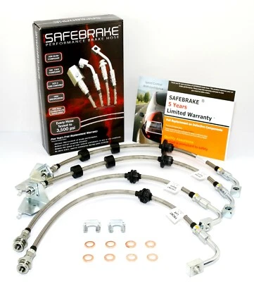 Falcon BF Sedan XR6T-XR8 brake upgrades - SAFEBRAKE Performance Hoses - Image 1 of 4