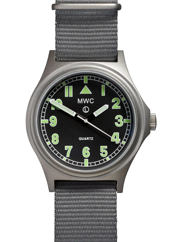 801032 MWC G10 100m WR S/Steel Military Watch - NSN 6645-99-472-3228 G10/100UKG