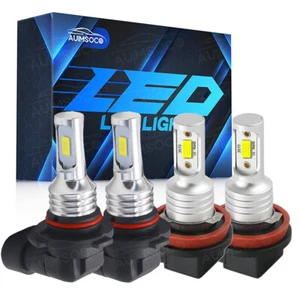 For Honda Accord 2008-2012 Coupe 2-Door 4x Combo LED Headlight Hi/Low Beam Bulbs - Picture 1 of 12