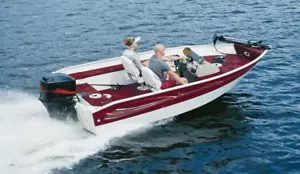 6.25oz SEMI-CUSTOM BOAT COVER FITS ALUMACRAFT 165 COMPETITOR CS 2016-2017 - Bild 1 von 5