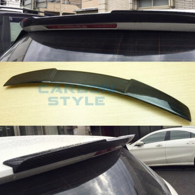 CARBON MERCEDES BENZ A-Class W176 5D D LOOK ROOF SPOILER 13-18 Foto 1 de 4