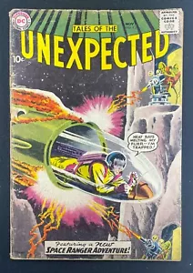 Tales of the Unexpected (1956) #43 GD (2.0) 1a aplicación Space Ranger cubierta de tono gris - Imagen 1 de 2