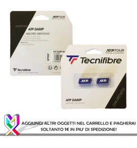 2 TECNIFIBRE ATP VIBRATION DAMPENER Antivibrante Antivibrazione Tennis - Foto 1 di 1