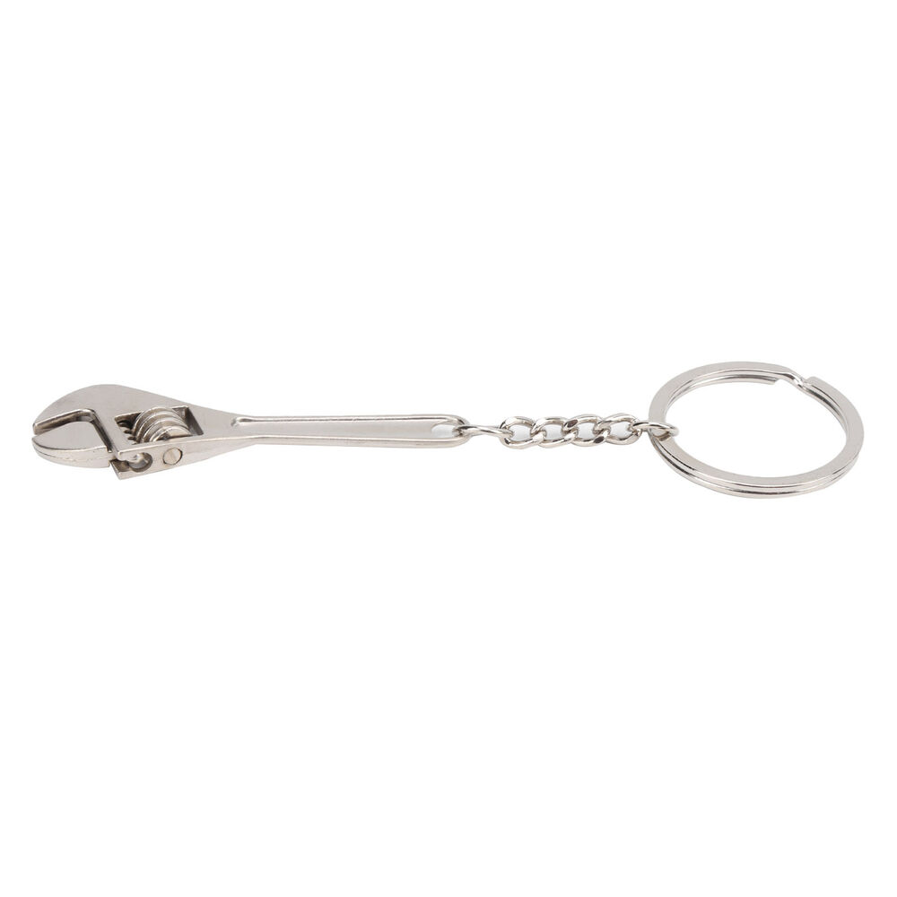 Hot Wrench Keychain Miniature Zinc Alloy Keyfob Decoration Present For Parents