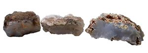 408 Gram Natural Gray Agate Chalcedony Silica Cab Cabochon Rough EBS7241/10924 - Picture 1 of 4