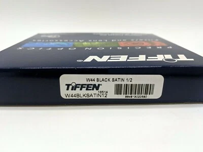 New Tiffen 4x4" Black Satin Diffusion 1/2 Filter MFR #W44BLKSATIN12 - Image 1 of 4