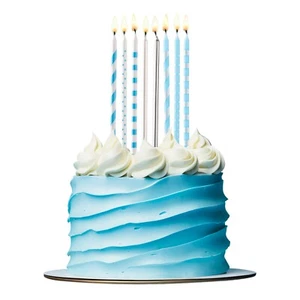 Blaue Kerzen - Junge Geburtstag - Bild 1 von 4