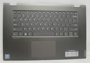 5CB0S17608 LENOVO PALMREST TOP COVER WITH KEYBOARD N/FP N/BL KB US "GRADE A" - Picture 1 of 1