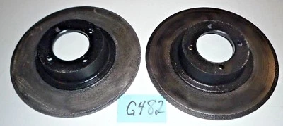 JUEGO ROTOR FRENO DELANTERO MGB - LADOS DERECHO E IZQUIERDO 1962-1980 G482 Foto 1 de 2