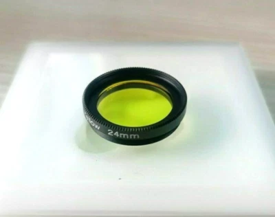 Yellow Panchromatic Filter Cap for Rollei 35 35 T 35 TE Rollei 35 SE 24mm 30.5mm - Image 1 of 4