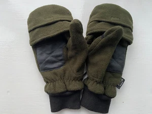 Pinewood Fleece Fishing Hunting Gloves Size XL/XXL -  2-in-1 Fleece - Used - Picture 1 of 6