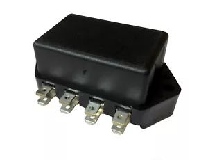 New Fuse Box for 1970-1980 MGB and 1968-1979 MG Midget w Copper Fuse Contacts - Picture 1 of 2