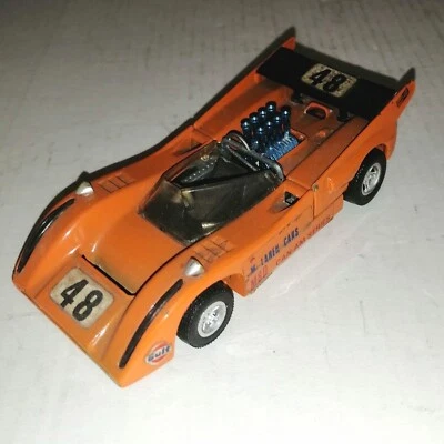 MCLAREN M8D MATTEL 6626 GRANTOROS MADE IN lTALY  SCALA 1/43 NO BOX OBSOLETO - Immagine 1 di 4