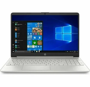 HP Notebook 15s-fq1012na 15.6" Core i5-1035G4 8GB, 256GB, FHD Win 11 Silver - Picture 1 of 7