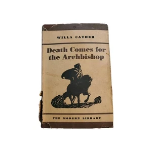 Antique DEATH COMES FOR THE ARCHBISHOP BY WILLA CATHER 1920's  - Bild 1 von 12