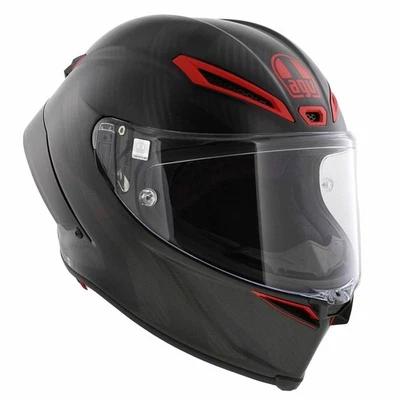 AGV Pista GP RR Intrepido Negro Carbón Mate Rojo - Imagen 1 de 4
