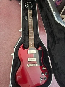 Guitarra Eléctrica Epiphone SG Special P-90 Borgoña Brillante + Estuche - Imagen 1 de 15
