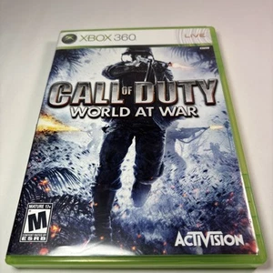 Call of Duty: World at War - Microsoft XBOX 360 w/Manule ~ LIVE ~ Mature 17+ - Picture 1 of 7