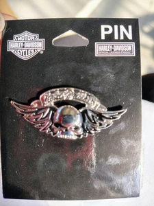 New Harley Davidson "Willie G Scull Pin" Official Licensed Biker Collection - Picture 1 of 3