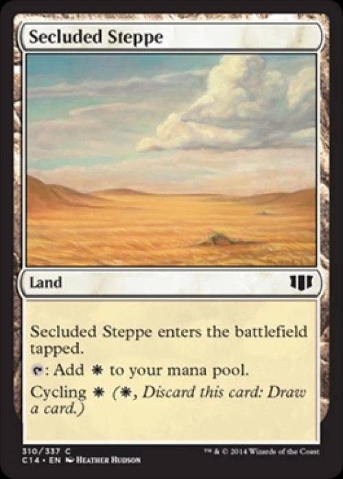 Secluded Steppe - Light Play MTG Commander 2014 Edition - Image 1 of 1