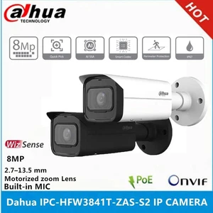 Dahua 8MP 5x Zoom IP Camera Built-in Mic IR60m SMD4.0 IP67 IPC-HFW3841T-ZAS-S2 - Picture 1 of 14